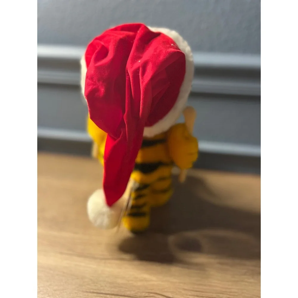 Vintage Garfield Christmas‎ Plush Drummer Santa Hat Happy Holidays 1978 Dakin